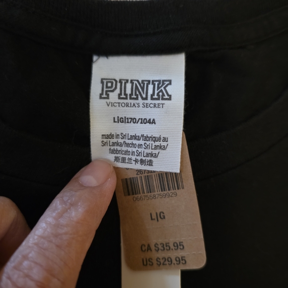 Classic Black Women's T-Shirt Longsleeve Good For Under Uniform During Winter - Picture 3 of 5